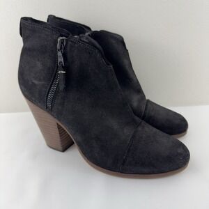 Rag‎ & Bone Women's Suede Ankle Boots Black Size 38 (US 7.5) Made in Italy